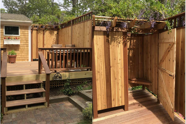 Outdoor shower
