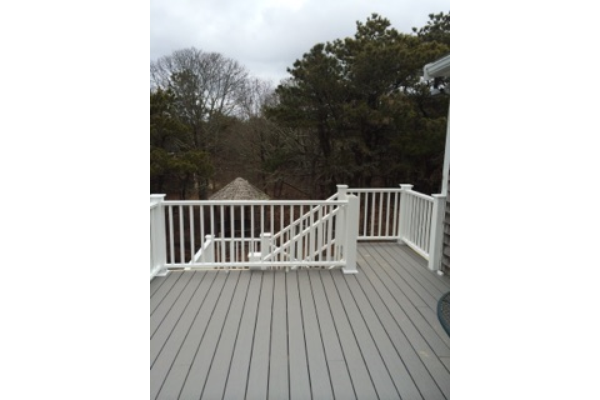Second floor deck